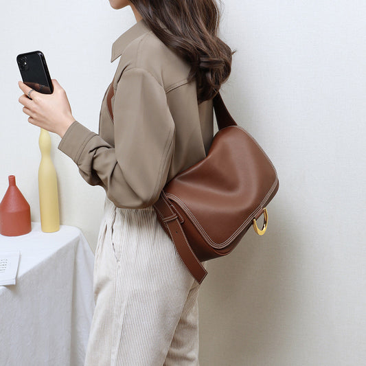 Fashion Messenger Bag Light Luxury Large Capacity Versatile Women's Bag