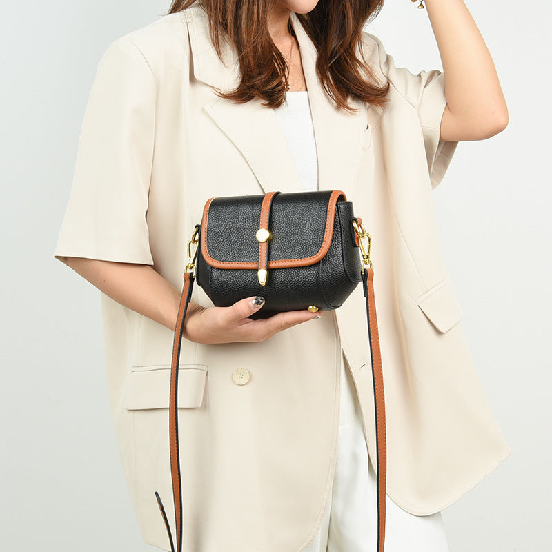 Leather Women's New Fashion All-match One-shoulder Messenger Bag