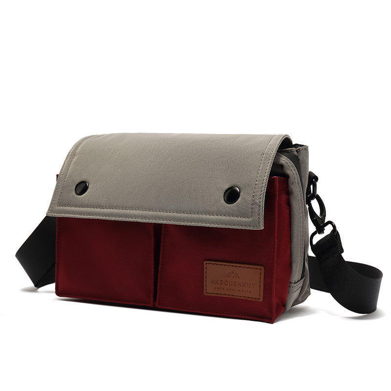 Men's And Women's Fashion Sports Multi-compartment Messenger Shoulder Canvas Bag