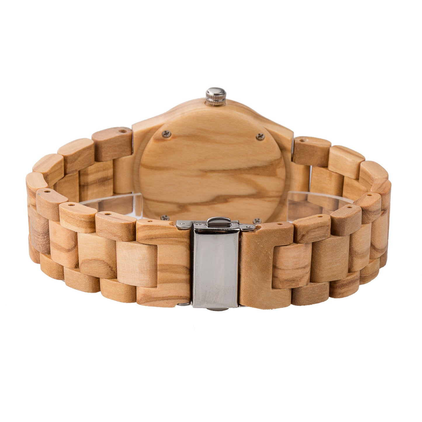 Reloj de cuarzo de moda informal de madera