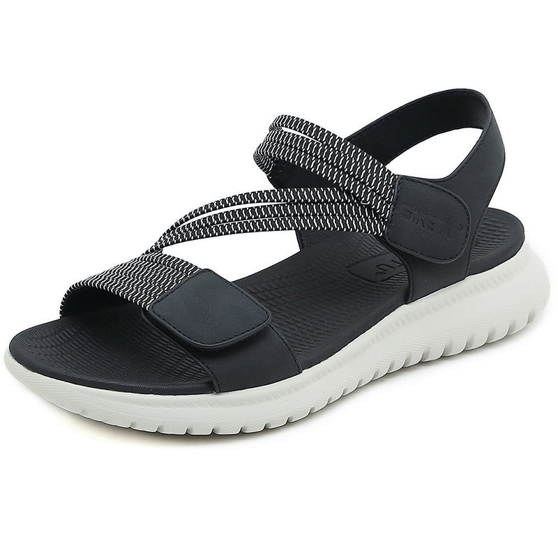 Women's Sports Style Comfortable Elastic Plus Size Sandals