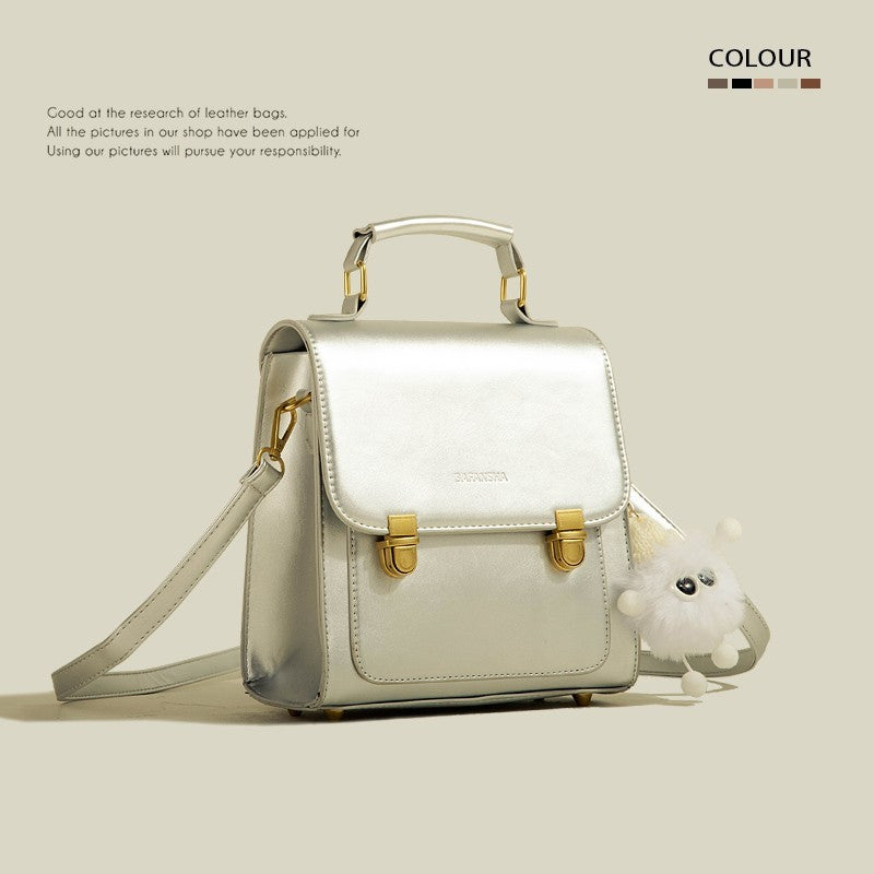 Retro Artistic Portable Shoulder Messenger Bag For Women