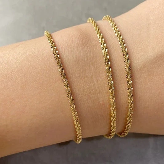 Pulsera de plata de ley para mujer