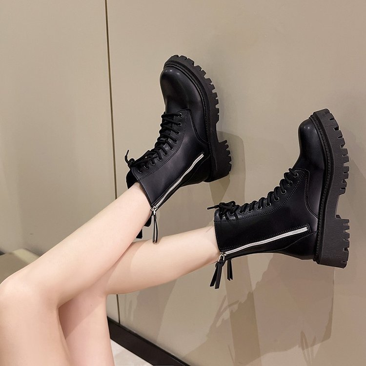 British Platform Female Boots