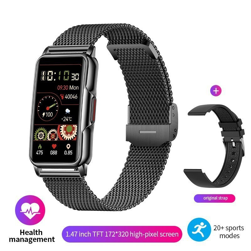 Bracelet de sport intelligent d'extérieur Montre de surveillance de la santé multifonctionnelle pour femmes