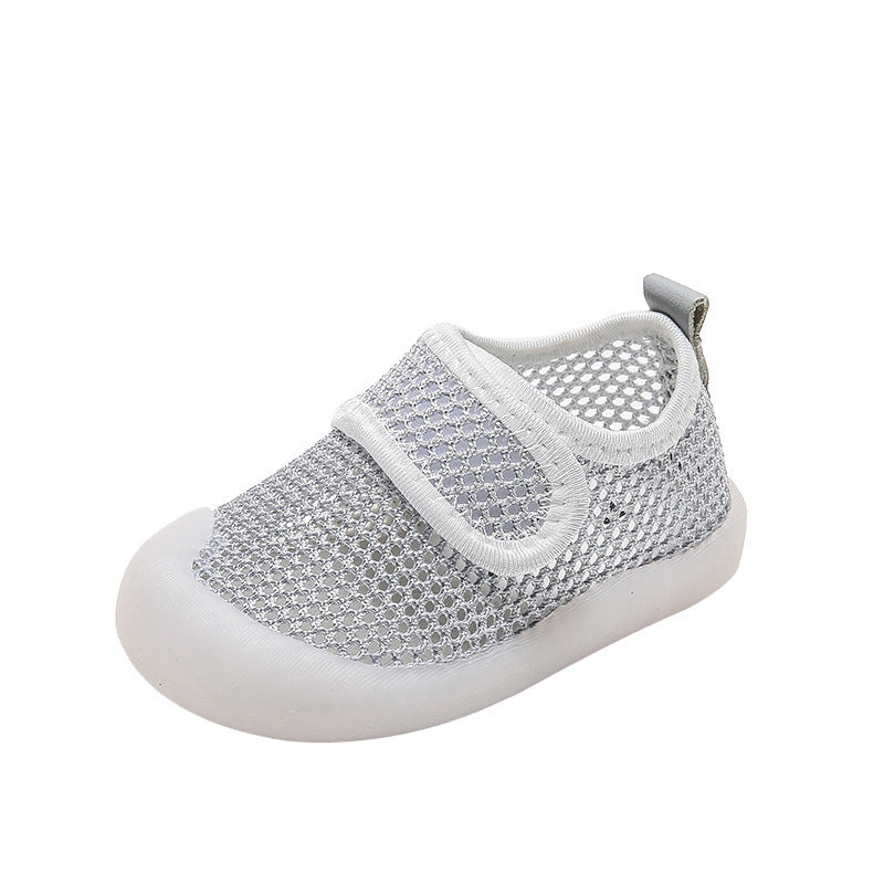 Baby Toddler Shoes Women's Soft Bottom Breathable Mesh