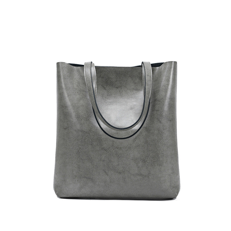 Women's Cow Leather Bag Stylish And Simple