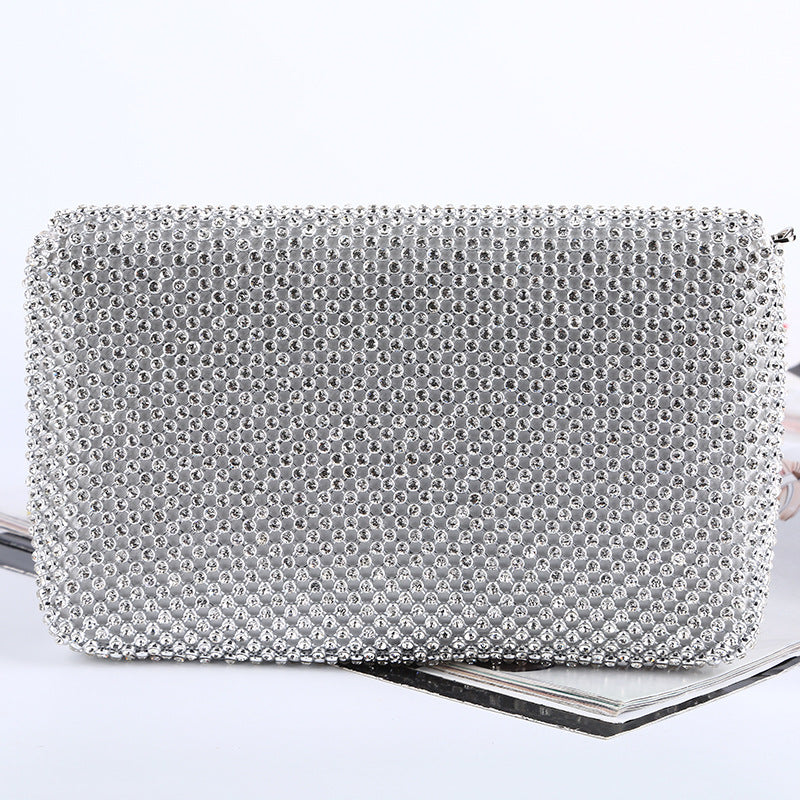 Evening Bag With Diamonds Pure Handmade Quality