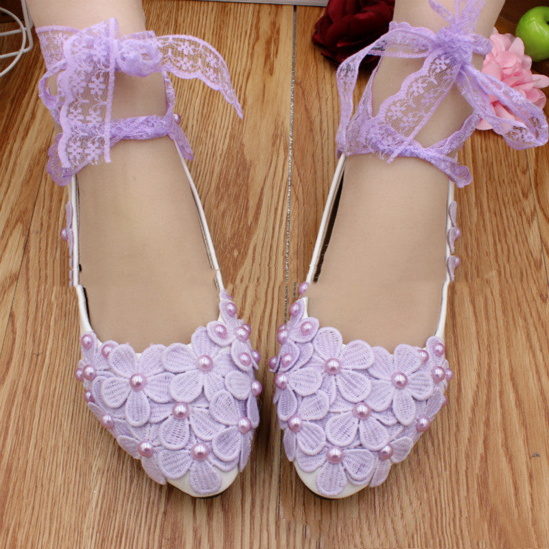 Women's Fashion Simple PU Bridesmaid Shoes