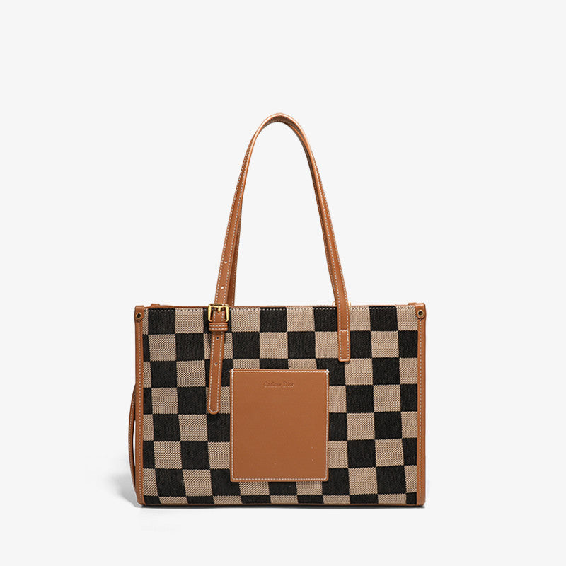 Niche Design Houndstooth Shoulder Bag