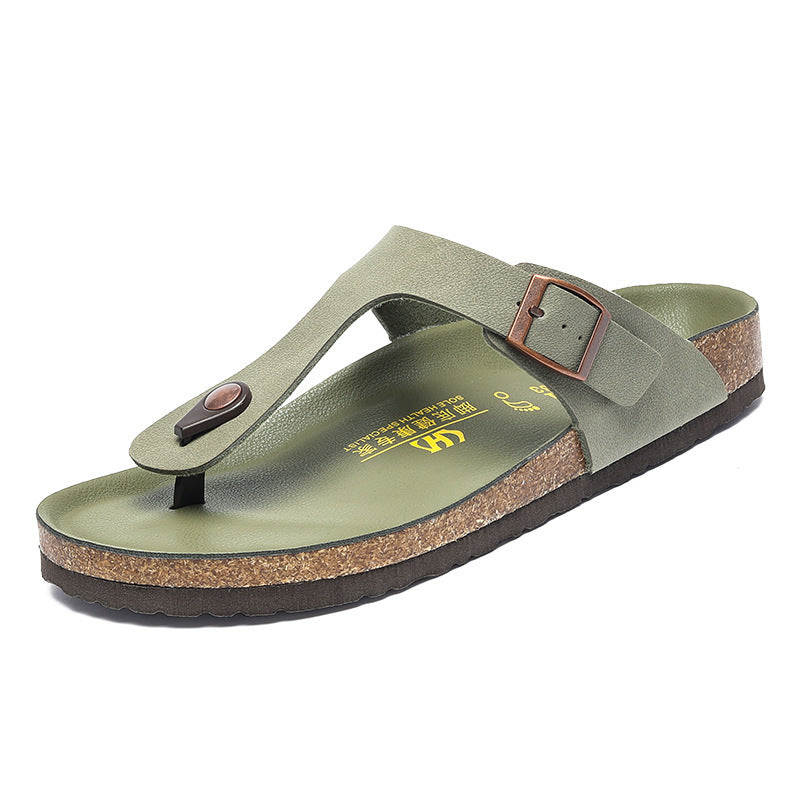 Chanclas de corcho de talla grande Ropa exterior