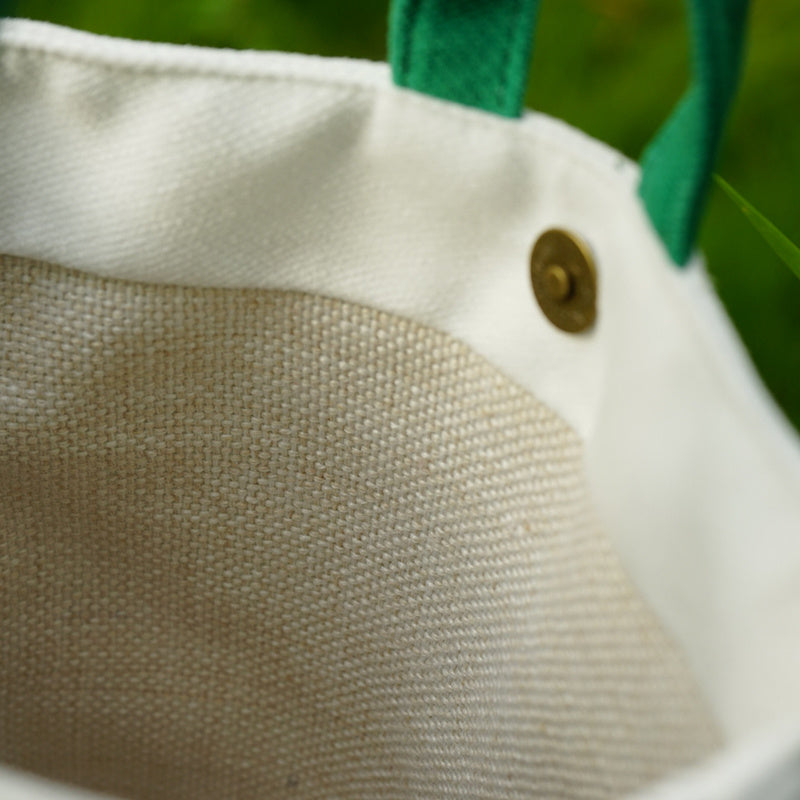 Schnauzer Canvas Bag Holding Bucket